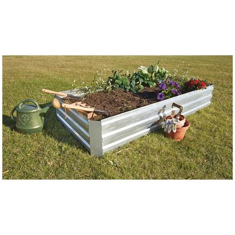 large metal planter box|galvanized steel planter boxes.